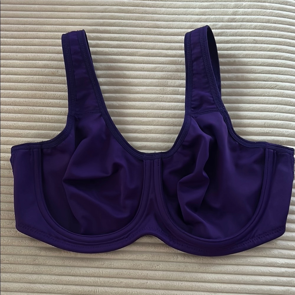 Wacoal Purple Full-Coverage Bra with Underwire Support